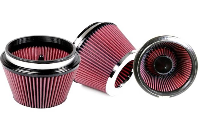 S&B - Air Filter For Intake Kits 75-2519-3 Oiled Cotton Cleanable Red S&B