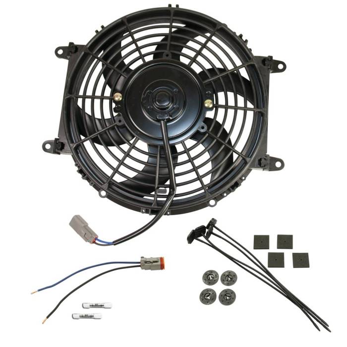 BD Diesel - BD Diesel Universal Electric Cooling Fan Kit - 80-watt 10-inch 800 CFM 1030607