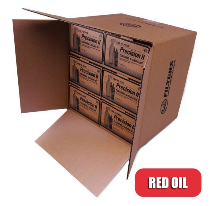 S&B - Cleaning Kit For Cleaning/Oiling Kit (6 Pack) Red Oil Oiled S&B