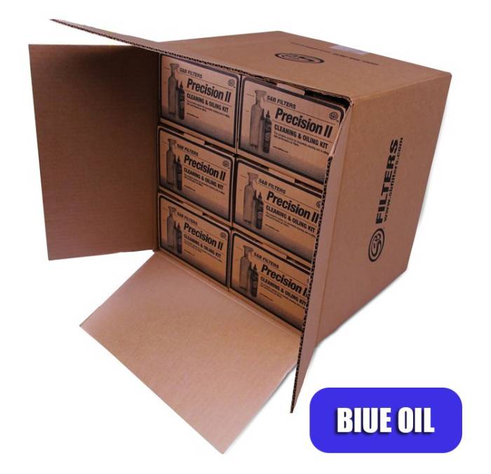 S&B - Cleaning Kit For Cleaning/Oiling Kit (6 Pack) Blue Oil Oiled S&B