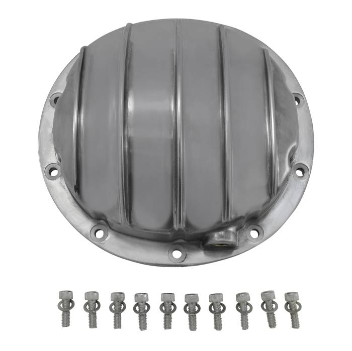 Yukon Gear & Axle - Yukon Gear Differential Cover, Polished Aluminum, For 8.6", 8.2" And 8.5" GM Rear YP C2-GM8.5-R