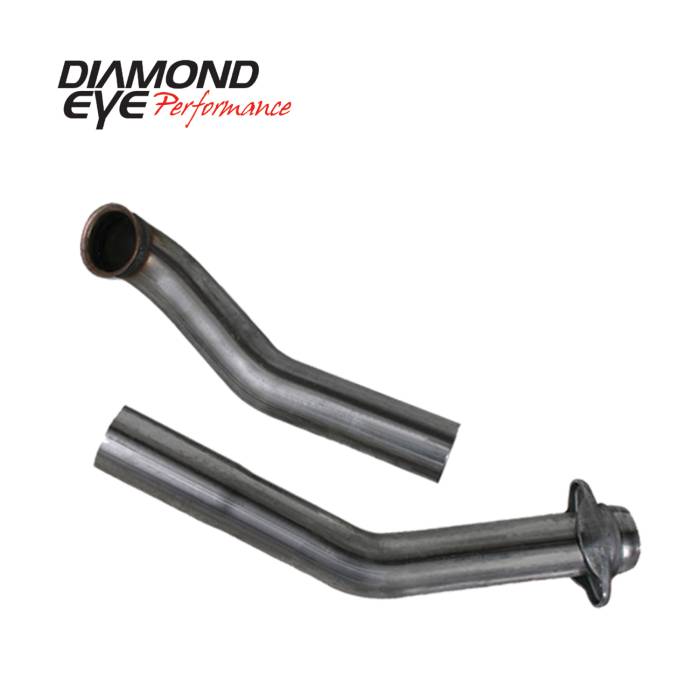 Diamond Eye Performance - Turbocharger Down Pipe 3 Inch For 94-97.5 Ford F250/F350 Superduty 7.3L Powerstroke Performance Series Stainless