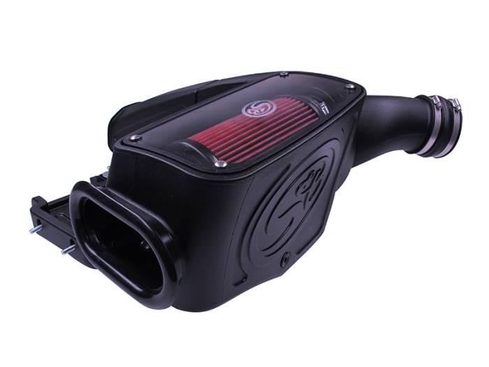 S&B - Cold Air Intake For 98-03 Ford F250 F350 F450 F550 V8-7.3L Powerstroke Cotton Cleanable Red S&B