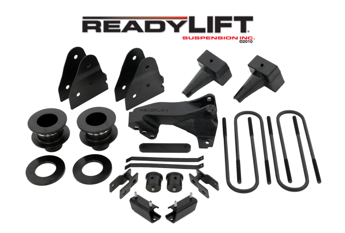 ReadyLift - ReadyLift 2011-16 FORD F250 2.5'' SST Lift Kit with 4'' Rear Blocks - 1 pc Drive Shaft 69-2524
