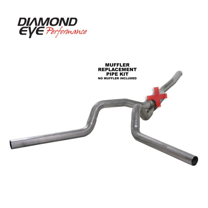 Diamond Eye Performance - Diamond Eye Performance 2006-2007.5 CHEVY/GMC 6.6L DURAMAX 2500/3500 (ALL CAB AND BED LENGTHS) 4in. 409 K4124S-RP