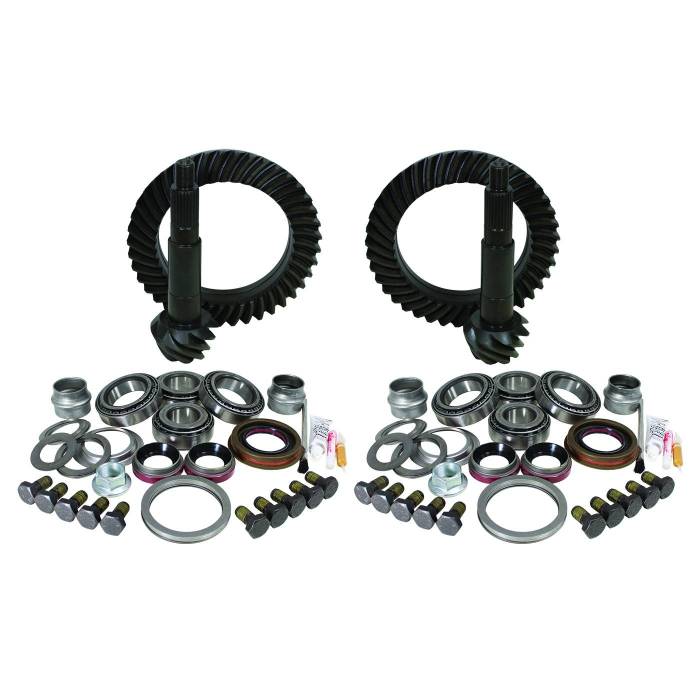 Yukon Gear & Axle - Yukon Gear Differential Gear & Install Kit package for Jeep TJ Rubicon, 4.56 Ratio YGK009