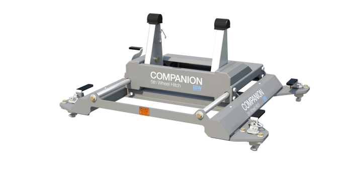 B&W Hitches - B&W Hitches Companion Slider 5th Wheel Hitch Base For RAM Puck System RVB3670