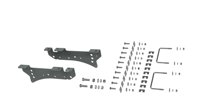 B&W Hitches - B&W Hitches Universal Mounting Rails For 5th Wheel Hitches RVK2400