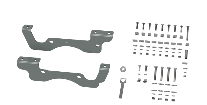 B&W Hitches - B&W Hitches Universal Mounting Rails For 5th Wheel Hitches RVK2402