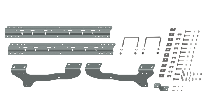 B&W Hitches - B&W Hitches Universal Mounting Rails For 5th Wheel Hitches RVK2503