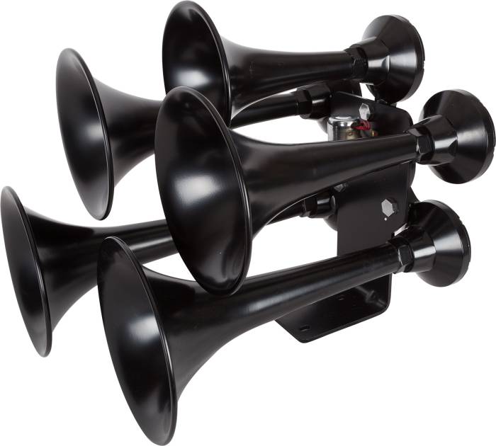 HornBlasters - HornBlasters Katrina 5 Chime - Black AH-C5B