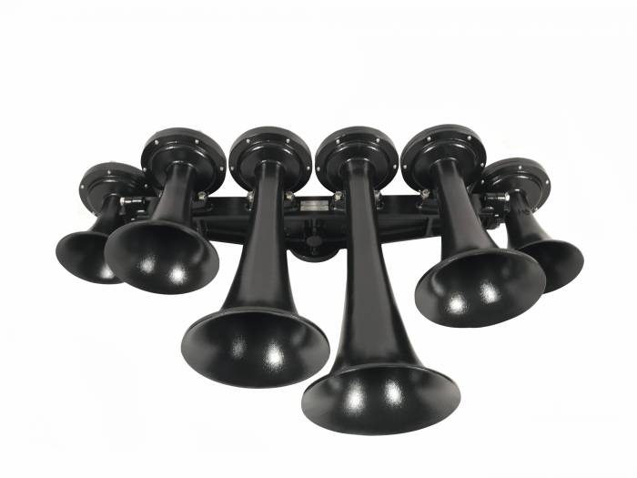 HornBlasters - HornBlasters King 6-Bell - Black AH-H6