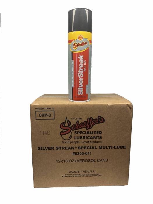 Schaeffer's Oil - Schaeffers 200 Silver Streak Multi-Lube Spray (12 can/cs)