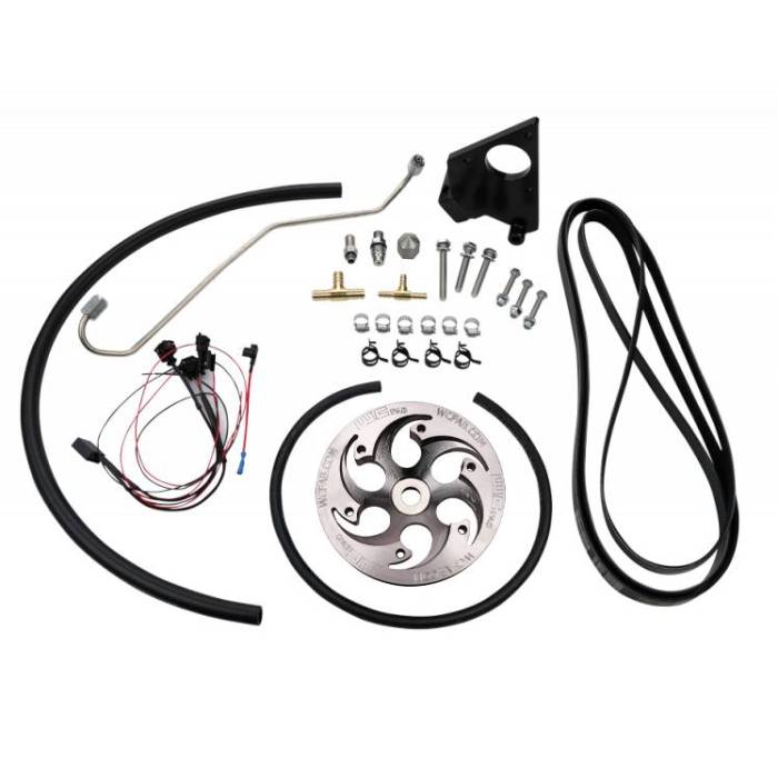 Wehrli Custom Fab - 2006-2010 LBZ/LMM Duramax Twin CP3 Kit with Raw Pulley
