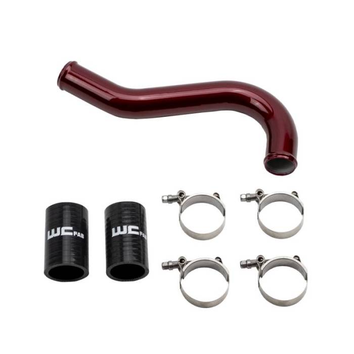 Wehrli Custom Fab - 2006-2010 LBZ/LMM Duramax Upper Coolant Pipe