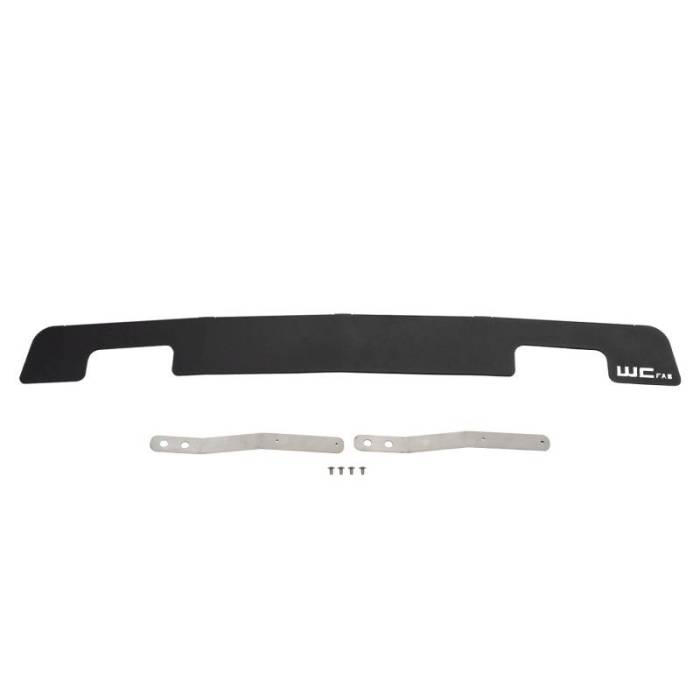 Wehrli Custom Fab - 2011-2014 Chevrolet Silverado 2500/3500HD Lower Valance Filler Panel with Tow Hook Cutouts