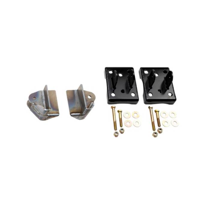 Wehrli Custom Fab - 2011-2022 Power Stroke Traction Bar Brackets & Hardware Install Kit