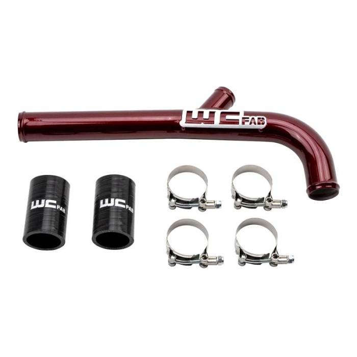 Wehrli Custom Fab - 2013-2015 6.7L Cummins Upper Coolant Pipe for Dual Radiator