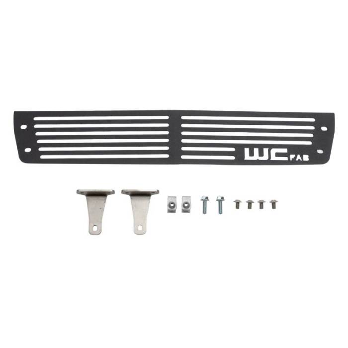 Wehrli Custom Fab - 2015-2019 GMC Sierra 2500/3500 HD Bumper Grille (RAW)