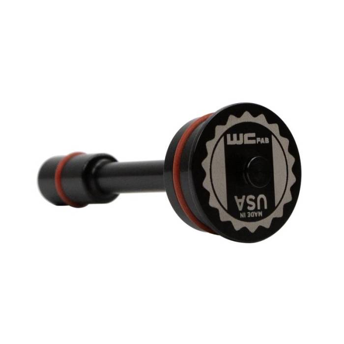 Wehrli Custom Fab - 2017-2019 L5P Duramax Billet Anodized Transmission Cooler Thermostat Bypass Plug