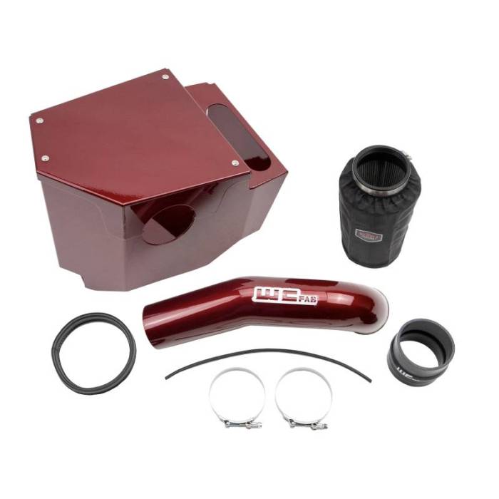 Wehrli Custom Fab - 2020-2022 L5P Duramax 4" Intake Kit with Air Box