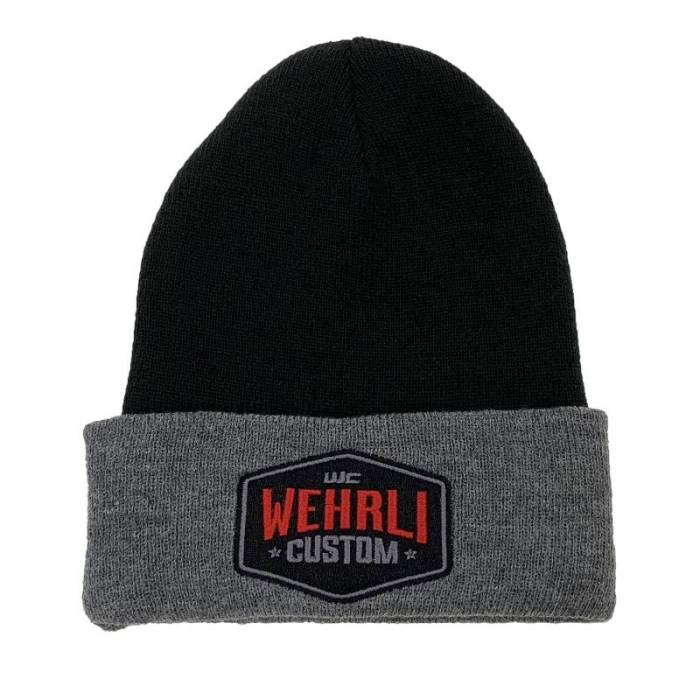 Wehrli Custom Fab - Beanie Hat Black/Grey