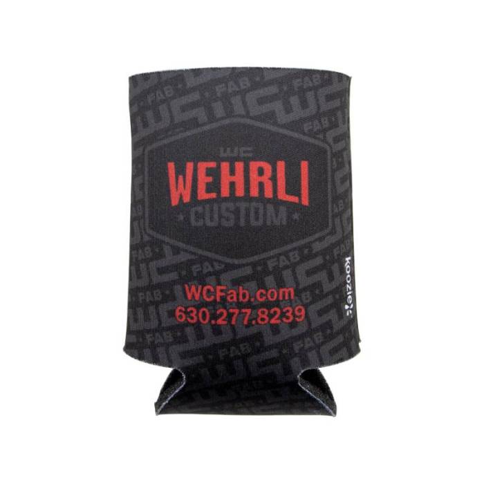 Wehrli Custom Fab - Wehrli Custom Koozie - Black & Grey