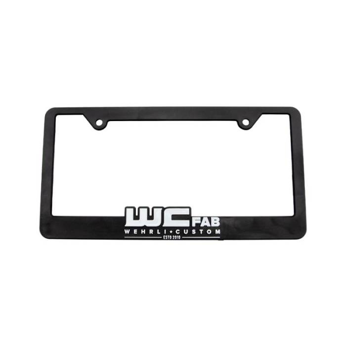 Wehrli Custom Fab - Wehrli Custom License Plate Frame