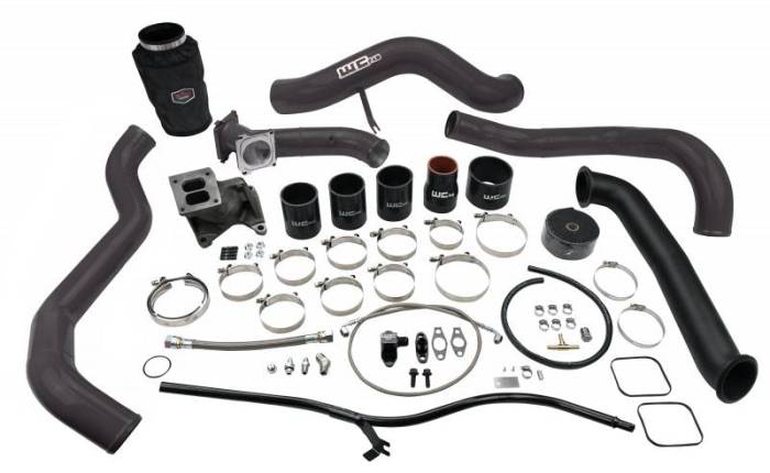 Wehrli Custom Fab - LB7 Duramax S300 Single Turbo Install Kit