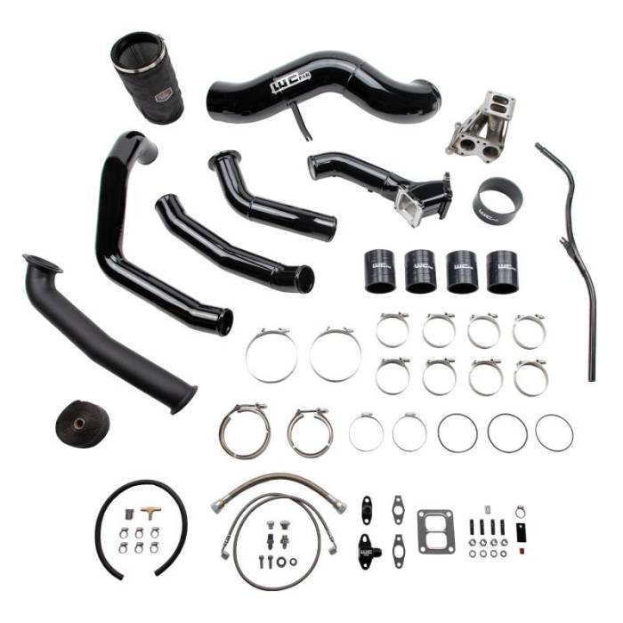 Wehrli Custom Fab - LB7 Duramax S400 Single Turbo Install Kit