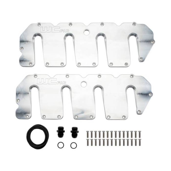 Wehrli Custom Fab - LLY/LBZ/LMM Duramax Billet Upper Valve Cover Set