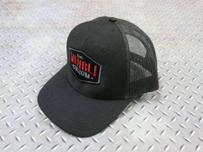 Wehrli Custom Fab - Snap Back Hat Black Badge