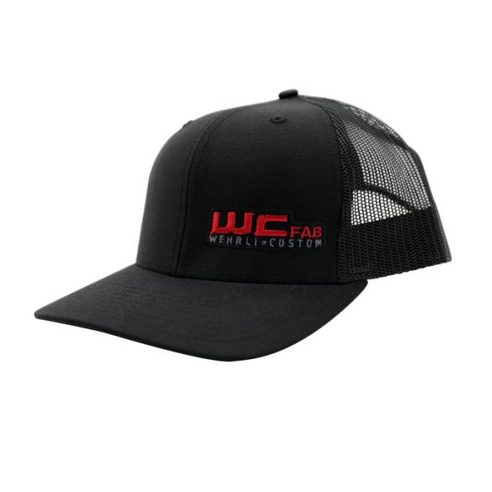 Wehrli Custom Fab - Snap Back Hat Black WCFab