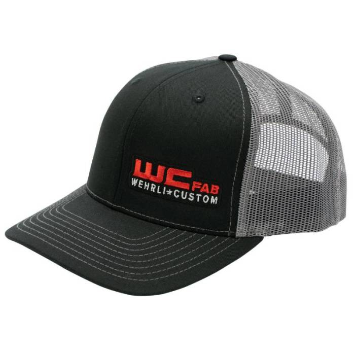 Wehrli Custom Fab - Snap Back Hat Black/Charcoal WCFab 