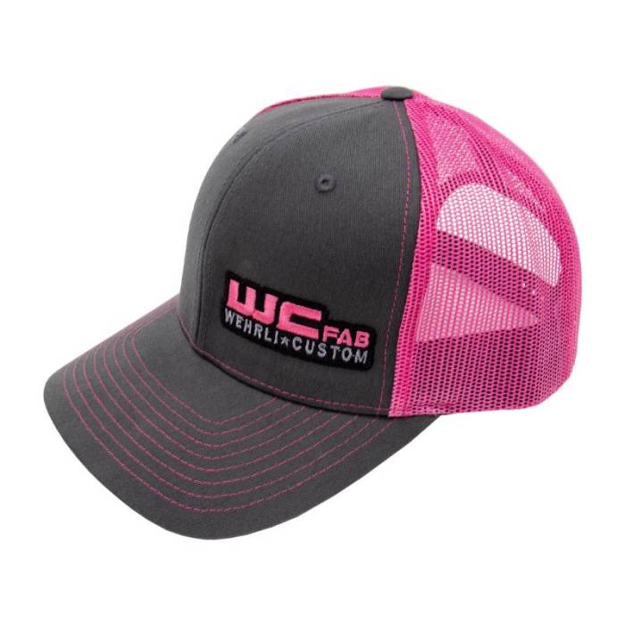 Wehrli Custom Fab - Snap Back Hat Black/Pink WCFab