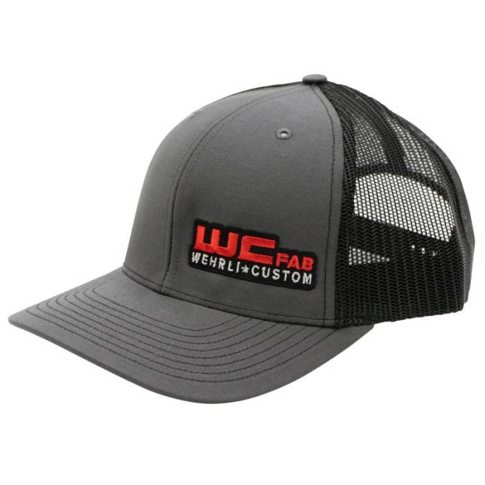 Wehrli Custom Fab - Snap Back Hat Charcoal/Black WCFab 