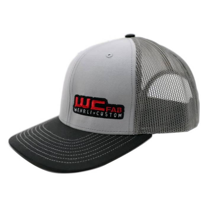 Wehrli Custom Fab - Snap Back Hat Grey/Charcoal/Black WCFab