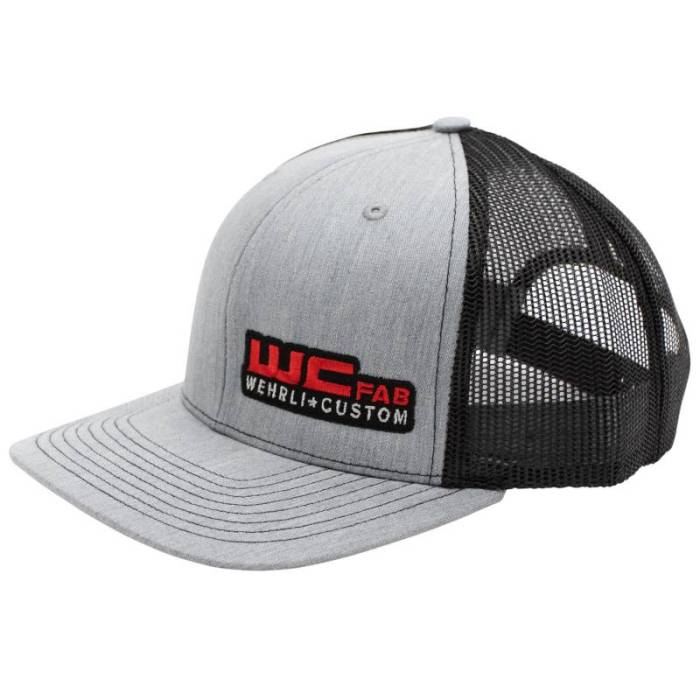 Wehrli Custom Fab - Snap Back Hat Heather Grey/Black WCFab 