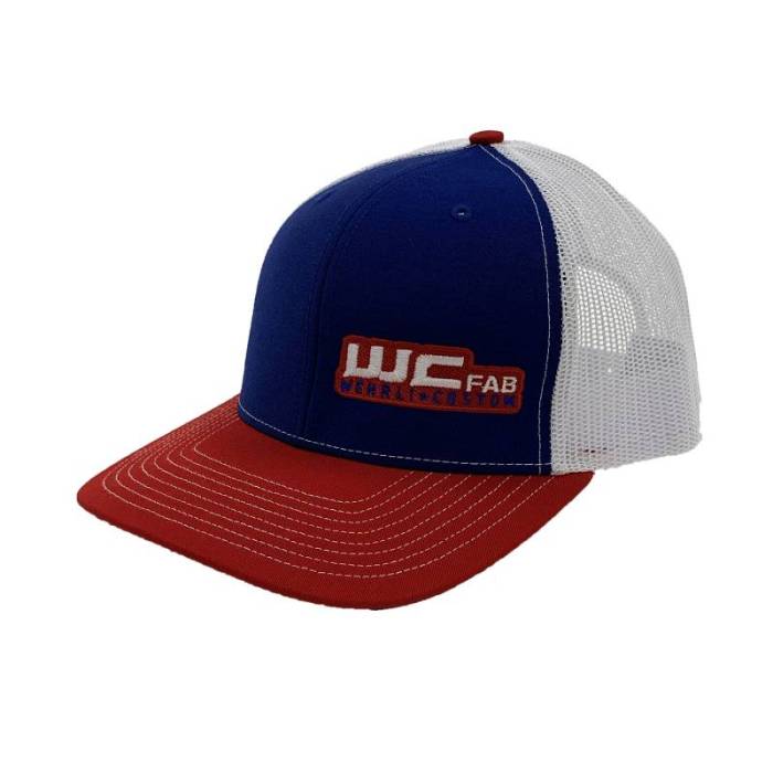 Wehrli Custom Fab - Snap Back Hat Red/White/Blue WCFab 