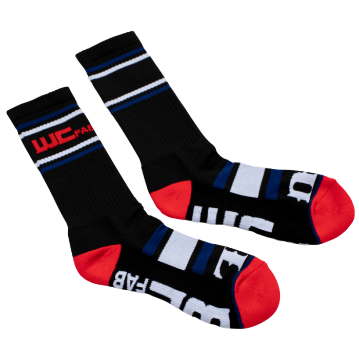 Wehrli Custom Fab - WCFab X FUEL Black Crew Socks