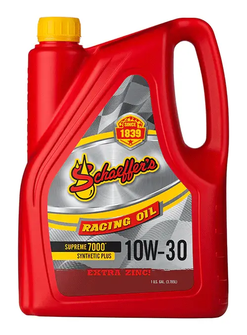 Schaeffer's Oil - Schaeffers 709 SUPREME 7000 SYNTHETIC PLUS RACING OIL SAE 10W-30 (1 gal)