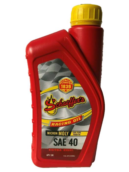 Schaeffer's Oil - Schaeffer's Micron Moly Racing Oil SAE 40 (1 qt)