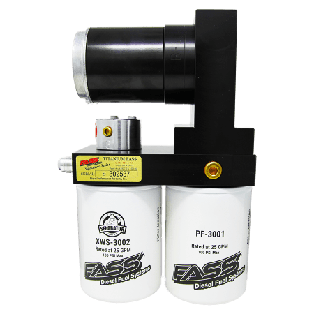 FASS - FASS Titanium Signature Series Diesel Fuel System 290GPH Dodge Cummins 5.9L and 6.7L 2005-2018 and 2021