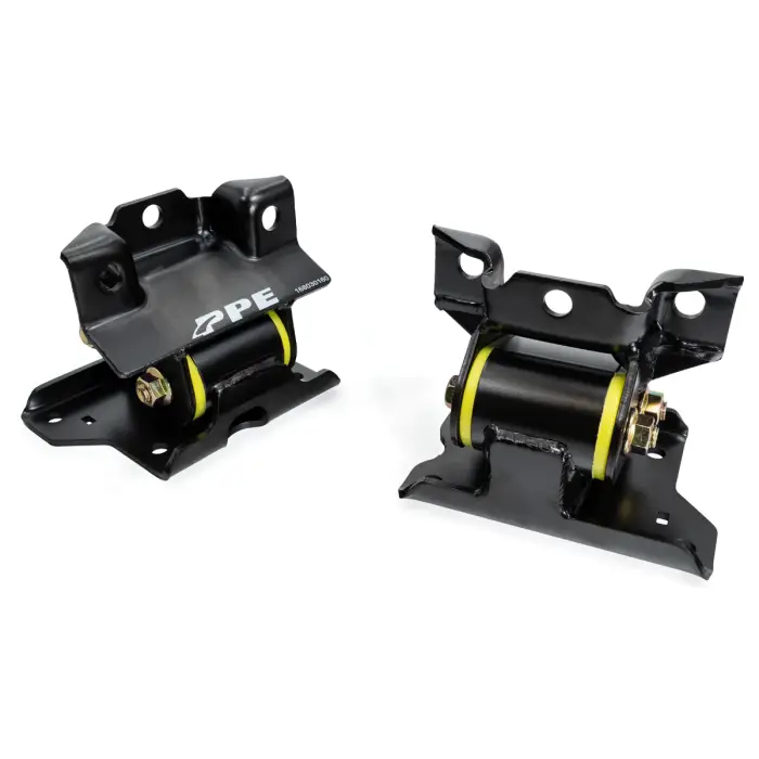 PPE Diesel - 2001-2010 GM 6.6L Duramax Engine Mount Kit 60 Hardness Yellow