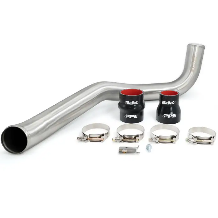 PPE Diesel - 2004-2010 GM 6.6L Duramax Hot Side Intercooler Charge Pipe 3.0 Inch Stainless Steel Raw PPE Diesel