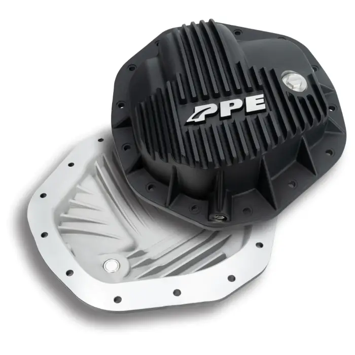 PPE Diesel - 2020-2022 GM 6.6L Duramax 11.5 Inch /12 Inch -14 Heavy-Duty Cast Aluminum Rear Differential Cover Black