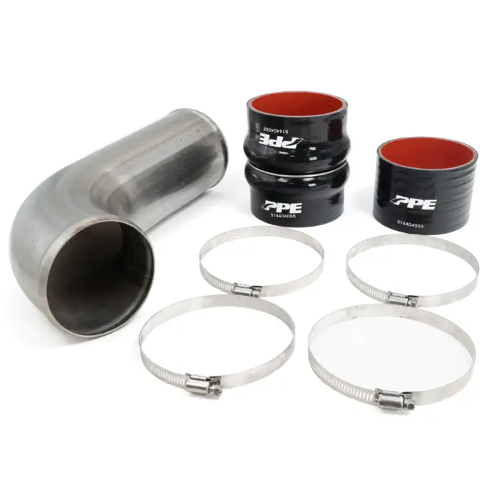 PPE Diesel - 2017-2019 GM 6.6L Duramax Turbo Inlet Upgrade Kit Black