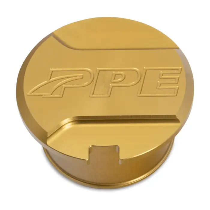 PPE Diesel - 2017-2023 GM 6.6L Duramax Resonator Delete Plug L5P Gold