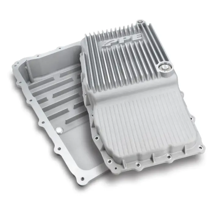 PPE Diesel - 2018-2020 GM w/ 10L80 Transmission Heavy-Duty Cast Aluminum Transmission Pan Raw