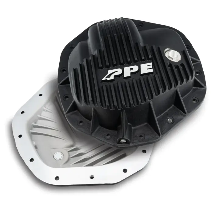PPE Diesel - 2019-2022 RAM HD 6.4L/6.7L 11.5 Inch /11.8 Inch -14 Heavy-Duty Cast Aluminum Rear Differential Cover Black PPE Diesel